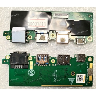 USB & Type-C & RJ-45 board Digma EVE P5852 (EM_NP15K_JS8329_DB_V1.0B)DN15N2-8CXW01 (SP43848)