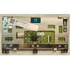 TouchPad Module HP Envy 13-AH (p/n: TM-03408-004 TC842) with holder with silver cover