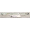 FFC шлейф 10 pin прямой, шаг 0.5 mm, длина 134 mm Asus H7600HM FP (p/n: 14010-006487200)