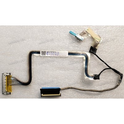 LCD LVDS cable Dell Latitude E6400 PP27L (GRD A) (p/n: DC02000QQ0L REV:1.0(A00), CN-0T106P-00901-960-00MI-A00) JBL00_LC2_SLVDS CABLE_ASSY
