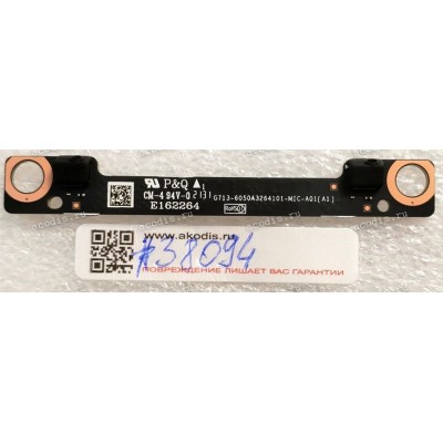 MIC board Asus G513QY MIC BD (p/n: 90NR06X0-R10020) CM-494V-0, E162264, G713-6050A3264101-MIC-A01 (A1)