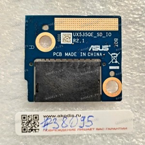 CARD READER board Asus UX535QE CARD READER BD (p/n: 90NB0V90-R10020) UX535QE_SD_IO R2.1