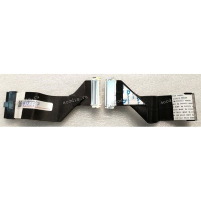LCD LVDS FFC шлейф мониторный 30 pin обратный, шаг 1.0 mm, длина 145 mm, с замком с двух сторон 