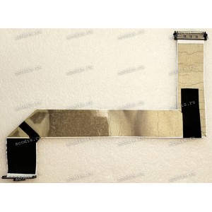 LCD LVDS FFC шлейф мониторный 30 pin обратный, шаг 1.0 mm, длина 400 mm с замками с двух сторон