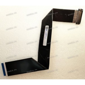 LCD LVDS FFC шлейф мониторный 30 pin обратный, шаг 1.0 mm, длина 330 mm с замком с одной стороны, black Asus LMT VG27A LVDS CABLE 30P 330 (p/n 14011-04100100) QISDA/5K.4DP04.CY1