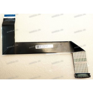 LCD LVDS FFC шлейф мониторный 30 pin обратный, шаг 1.0 mm, длина 415 mm с замком с одной стороны 