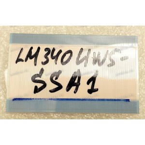 FFC шлейф 95 pin прямой, шаг 0.5 mm, длина 30 mm LM340UWS-SSA1