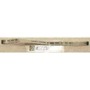 FFC шлейф 10 pin прямой, шаг 0.5 mm, длина 125 mm
