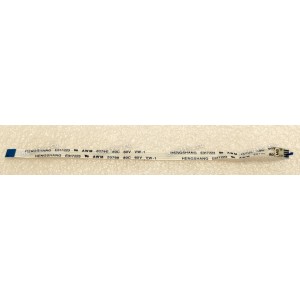 FFC шлейф 4 pin обратный, шаг 1.0 mm, длина 149 mm DNS Clevo W270ESQ (p/n: 6-43-W27S0-010-1) W270ESQ REV:1.0