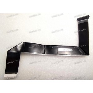 LCD LVDS FFC шлейф мониторный 30 pin обратный, шаг 1.0 mm, длина 480 mm с замком с одной стороны black Asus VA27DQSB-W