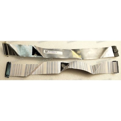 LCD LVDS FFC шлейф мониторный 30 pin обратный, шаг 1.0 mm, длина 320 mm c замками с двух сторон