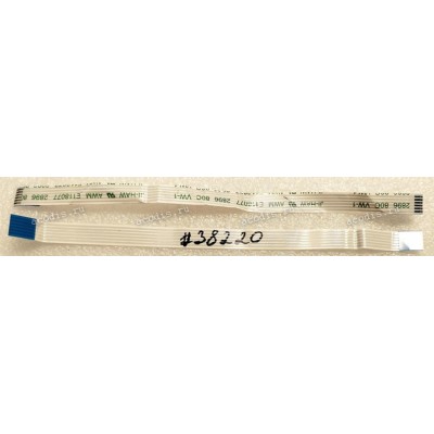 FFC шлейф 6 pin прямой, шаг 1.0 mm, длина 140 mm