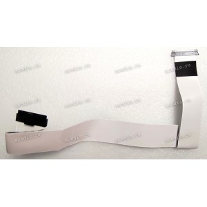 LCD LVDS FFC шлейф мониторный 30 pin обратный, шаг 1.0 mm, длина 445 mm, с замками с двух сторон