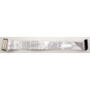 LCD LVDS FFC шлейф мониторный 30 pin прямой, шаг 1.0 mm, длина 310 mm, с замками с двух сторон (p/n: 351107800-600-G)