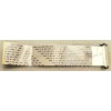 LCD LVDS FFC шлейф мониторный 30 pin прямой, шаг 1.0 mm, длина 150 mm с замком с одной стороны