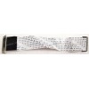 LCD LVDS FFC шлейф мониторный 30 pin обратный, шаг 1.0 mm, длина 195 mm, с замками с двух сторон