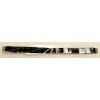 FFC шлейф 12 pin прямой, шаг 0.5 mm, длина 102 mm, black