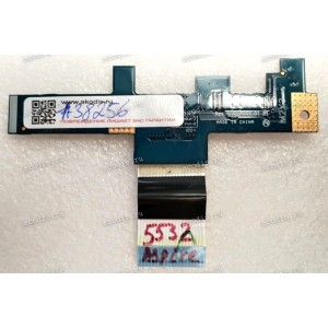 Power Button board Acer Aspire 5732Z KAWGO (p/n: 4559X5B0L01D2)  LS-4851P REV:1.0 & FFC шлейф 20 pin прямой, шаг 1.0 mm, длина 40 mm (p/n: NBX0000E600)