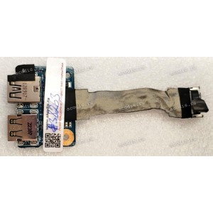 USB board HP dv6-7352er, DV6-7058ER (p/n: 48.4ST17.011) 11924-1 GOYA_USB_BD_8L с шлейфом