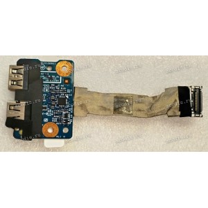 USB board HP dv6-7352er, DV6-7058ER (p/n: 48.4ST17.011) 11924-1 GOYA_USB_BD_8L с шлейфом