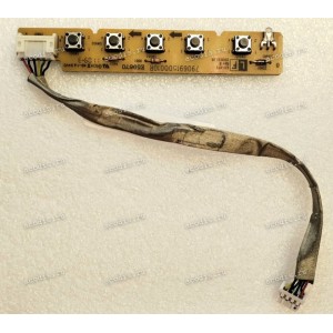 Switchboard & cable Compaq QVision Q2022A  (p/n: 790691500010R 491241500000R) LED Power Menu Button Board REV:8