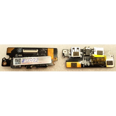 CardReader board+USB+Audio+LAN Digma EVE 15 C413, Irbis NB141, NB260 (p/n YXD-ML E466113) A116S VB0 (плата расширения портов с разъемами, портами USB, Audio, картридер) 