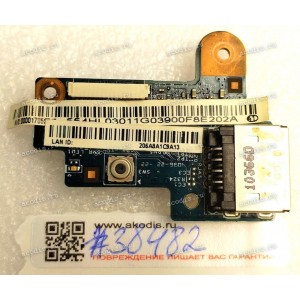 LAN board Acer Aspire 3820T LAN (09733-2 48.4HL03.021) Rev: A02 