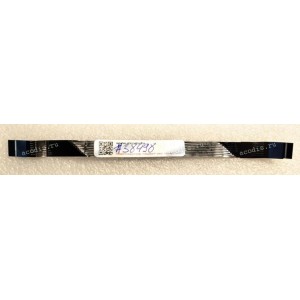 FFC шлейф 8 pin прямой, шаг 1.0 mm, длина 156 mm black