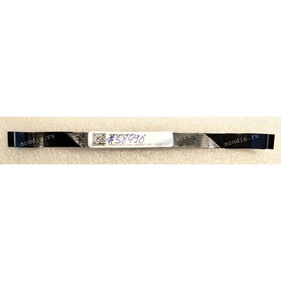 FFC шлейф 8 pin прямой, шаг 1.0 mm, длина 156 mm black