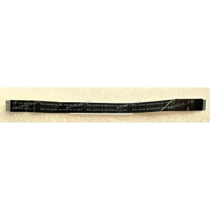 FFC шлейф 8 pin прямой, шаг 1.0 mm, длина 156 mm black