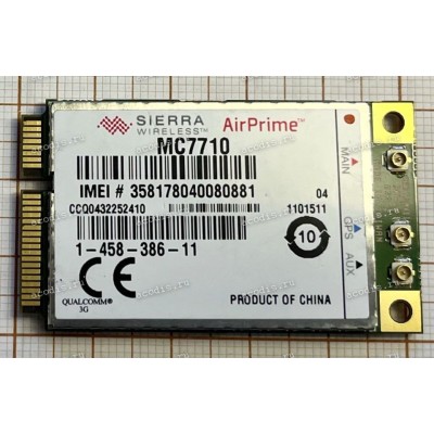 WWAN Mini card Sony (p/n A1890112B) LTE EU WWAN MINI CARD (F)(S) Sierra Wireless MC7710 