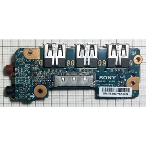 USB & Audio board Sony VGN-FW VGN Fw140e (p/n PCG-3B4P) USB Audio M760 AUSB CNX-409 rev 1