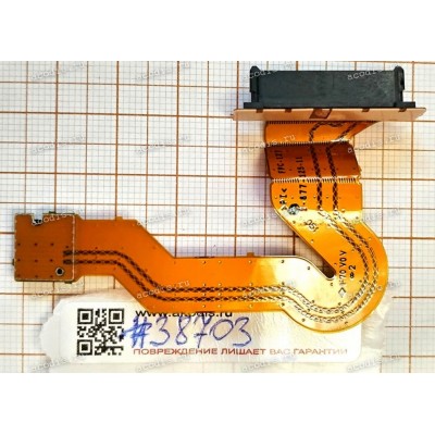 HDD SATA cable Sony VAIO VGN-Z, VGN-Z11, VGN-Z56, VGN-Z56XRG/R, PCG-6124V (p/n: fpc-127, 1-877-125-11) Коннектор подключения оптического привода DVD ODD 