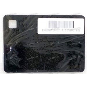 Наклейка тачпада Asus UX530UX (p/n 13NB0EC2G02011) Blue touchpad plate