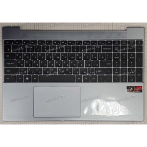 Keyboard Digma PRO Breve DN15R5-8DXW03 + topcase (F0006-052 MB3501052, SP38675) (Black/Silver/Matte/RUO/LED) Keyboard Digma PRO Breve DN15R5-8DXW03 + topcase (F0006-052 MB3501052, SP38675) (Black/Silver/Matte/RUO/LED)