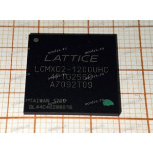 Микросхема Lattice LCMX02-1200UHC-4FTG256C, LCMXO2-1200UHC-4FTG256C FTBGA-256 CPLD (Asus p/n: 05004-00140300) с разбора original с зелёной точкой