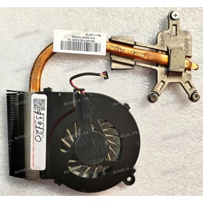 Cист.охл. HP Compaq CQ56, G56, Pavillion G6-1000, G7-1000 Series AMD S1 (без GPU) (p/n 3MAX7TATP40, 606609-001)