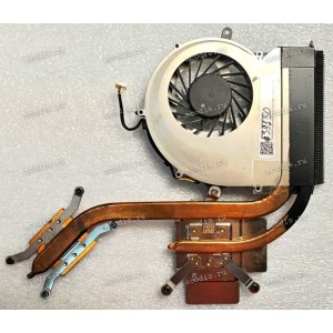 Сист.охл. Packard Bell Easynote LX86 (p/n DFS551205ML0T F96M, 3NZYBTATN40) FORCECON DC5V, 0,5A Cpu Fan 4 pin