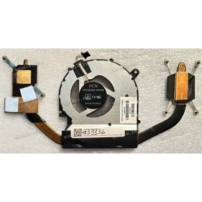 Сист.охл. HP Envy 13-AH, 13-AH1010ur (p/n: L19526-001, DFS541105FC0t, 023.100C2.0001) CPU, GPU DC5V 4 pin