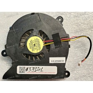 Kулер RoverBook Pro M490 VHB (p/n DFB602205M30T F7N9, 6-31-M74SS-101) "Forcecon", DC 5V 0.5A, 3 pin 