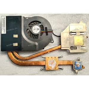 Сист.охл. Asus N53D, N53TA, N53TK, N53DA (p/n: 13GN4I1AM010-1, 4MKJ6TMJN00, KSB06105HB) DC05V 4 pin