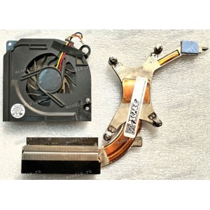 Сист.охл. Dell Latitude D630 (p/n: DC28A000M0L, 0KN982, ATZGX000610) CPU Processor Heatsink + Fan DC5V 0.18A 3 pin