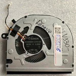 Кулер Lenovo V330-14IKB  V130-14IKB (p/n: EG50060S1-C370-S99, SUNON DC28000KFS0) DC5V 4 pin