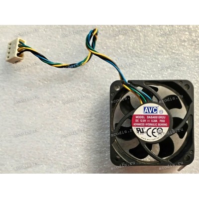 Кулер AVC (p/n: DASA0515R2U) Cooling Fan 0,20 А 12.0V 4 pin (для сервера) 45*45*15mm 