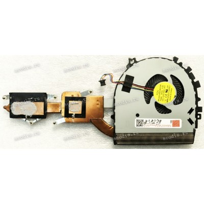 Сист.охл. Lenovo Yoga 500-15IBD 500-15 (p/n 460.03R0C.0002, INTEL 5H40H91134) CPU HEATSINK & COOLING FAN 4 pin