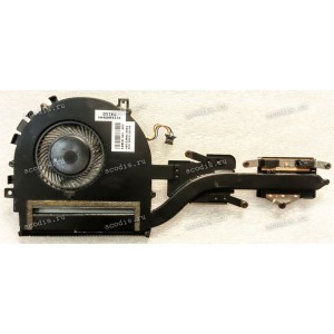 Сист.охл. Lenovo Yoga 500-15IBD 500-15 (p/n 460.03R0C.0002, INTEL 5H40H91134) CPU HEATSINK & COOLING FAN 4 pin
