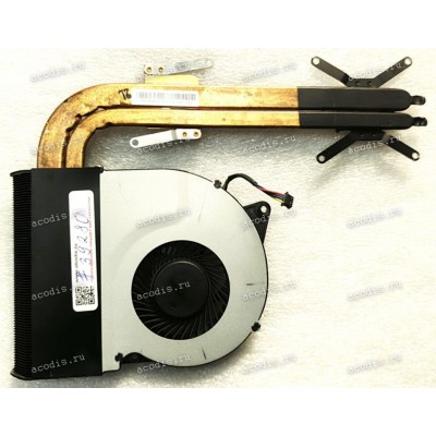 Сист.охл. Lenovo Thinkpad IdeaPad Z710, G700, G710 (p/n 13N0-B6A0C01, DFS531005PL0TEP) DC5V 4 pin (для дискретной видеокарты)