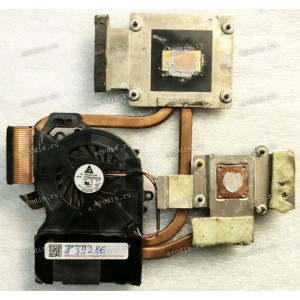 Сист.охл. HP Pavilion DV6 DV7 DV6-6000 DV6-6050 DV7-6000 DV7-6B (p/n 653627-001 665309-001 650797-001, KSB0505HB) DC05V 4 pin