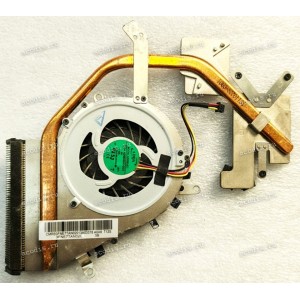 Сист.охл. HP Pavilion DV6 DV7 DV6-6000 DV6-6050 DV7-6000 DV7-6B (p/n 653627-001 665309-001 650797-001, KSB0505HB) DC05V 4 pin