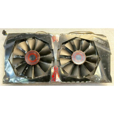 Сист.охл. Asus Graphics card nVidia GTX1060-A6G-9GBPS (p/n 13070-00891700) D6X4U_PL_4P_3K2_2FAN_58MM